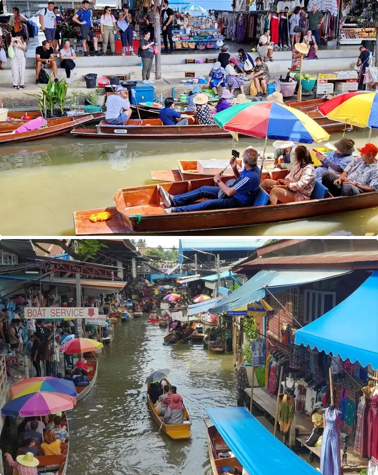 Damnoen Saduak Floating Market