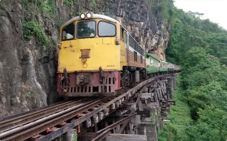 Death Railway in Kanchanaburi