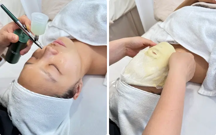 Skincare at Euneunhangyeol in Myeongdong