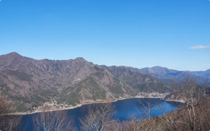 Lake views from Sanko-dai Panoramic Viewing Platform