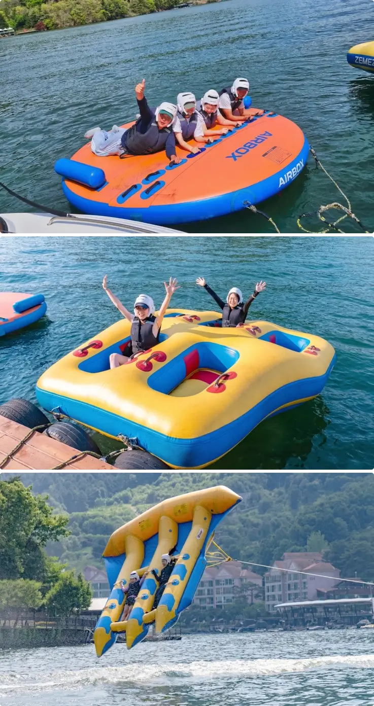 Water rides at Gapyeong