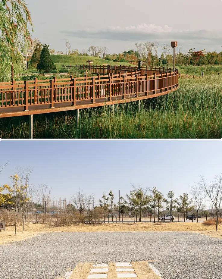 Imjingang Peace Park campsite