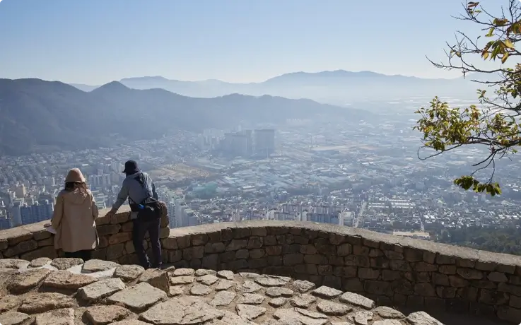 Bunsanseong Fortress in Gimhae