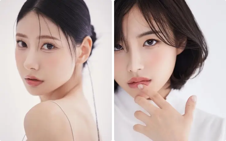 Hair and makeup service for photoshoot at Haut Beaute in Cheongddam, Seoul