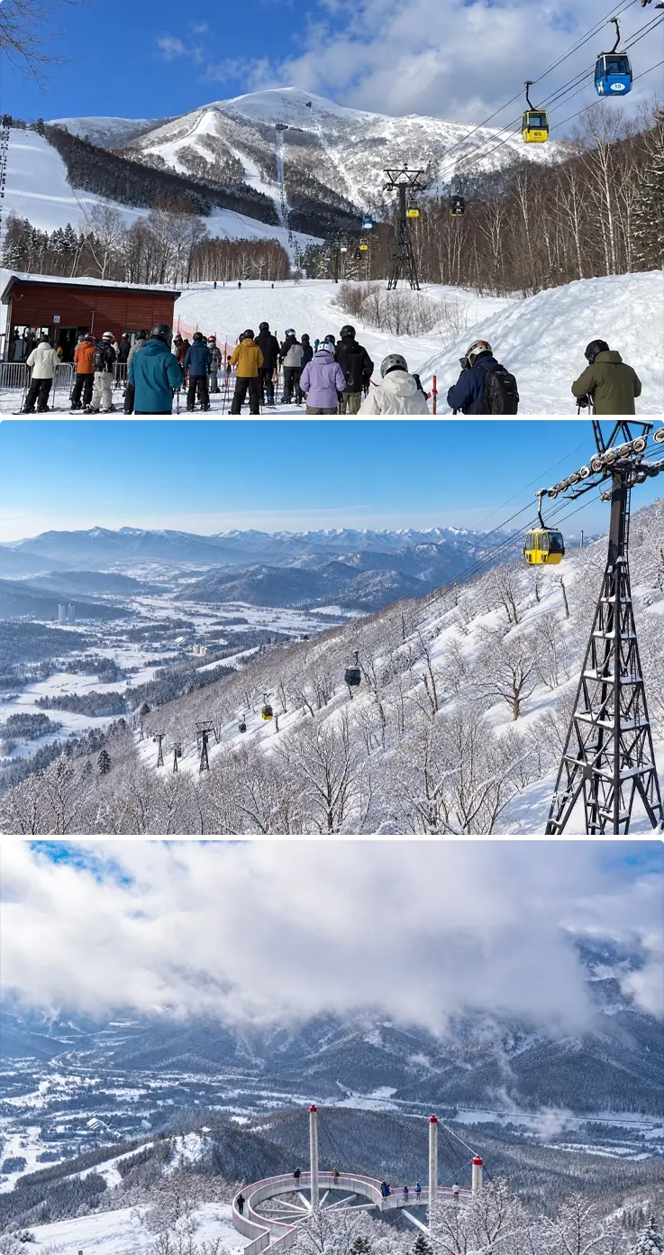 Sightseeing gondola at Hoshino Resorts TOMAMU