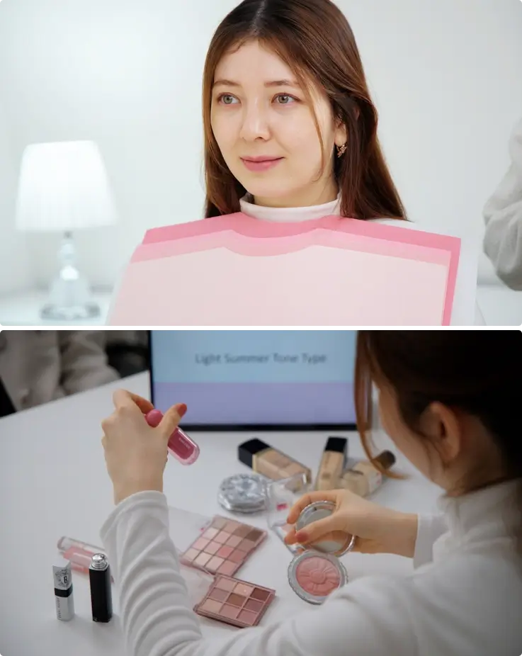 Premium personal color and body analysis by Image Ho in Jeju