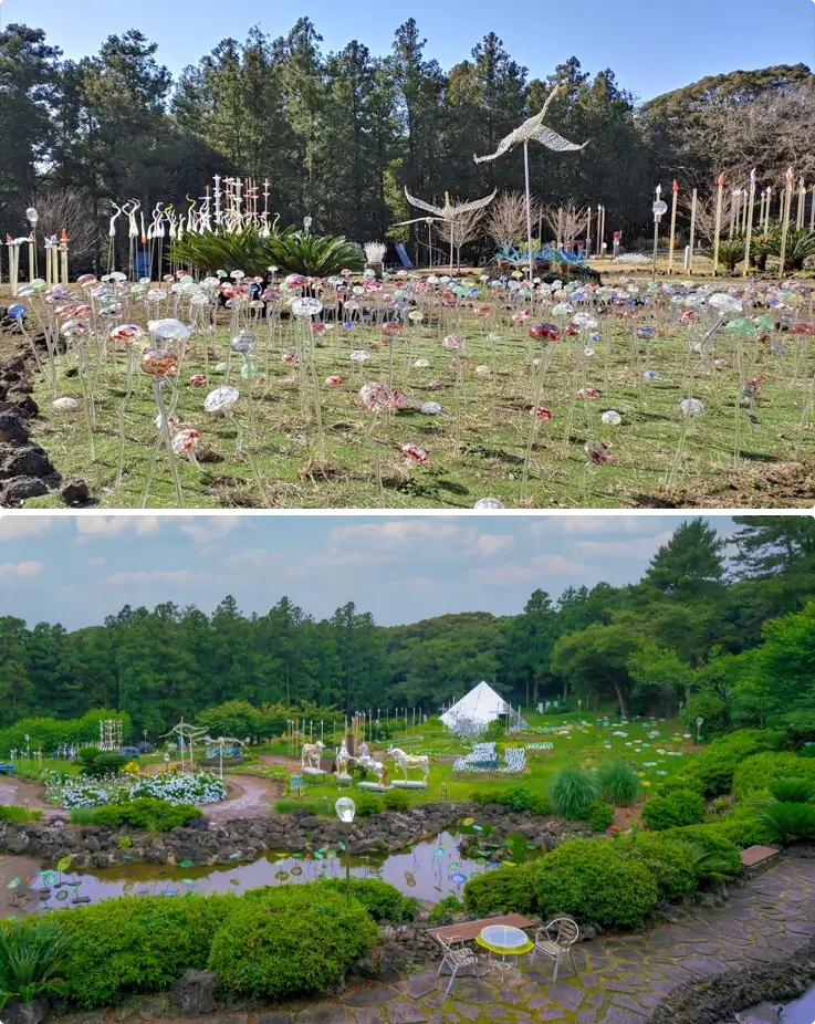 Garden at Jeju Glass Museum