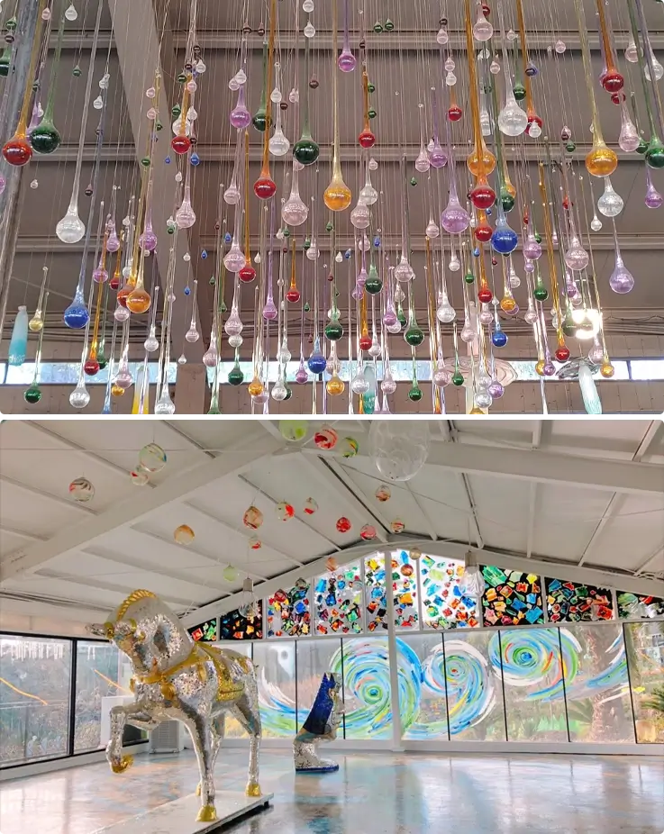 Glass exhibitions at Jeju Glass Museum