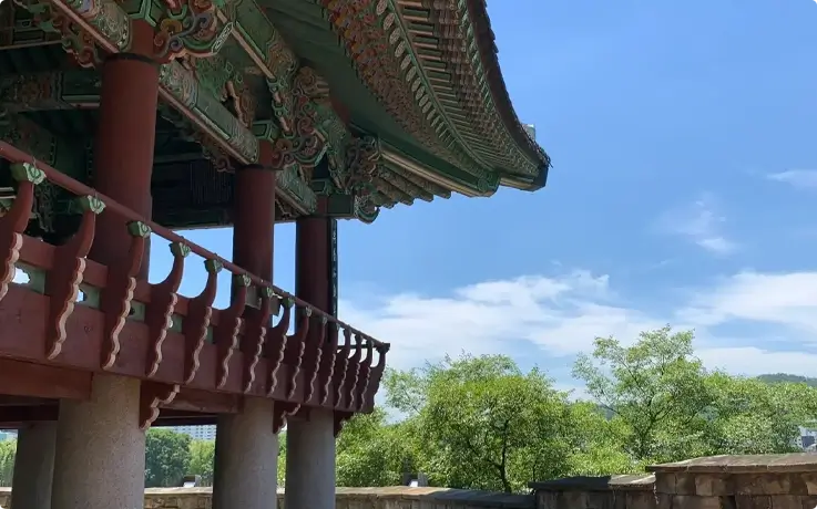 Chokseongnu Pavilion in Jinju