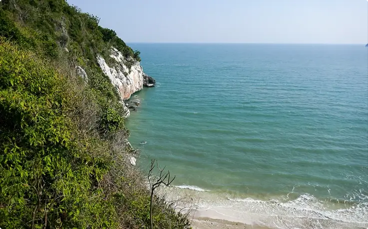 Phraya Nakhon beach near Hua Hin