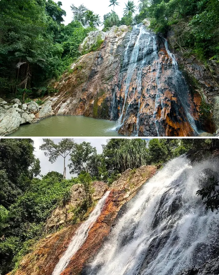Na Muang Waterfalls in Koh Samui