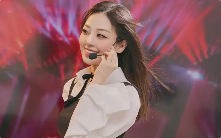 Idol profile photoshoot at Eyesu Studio in Seongsu