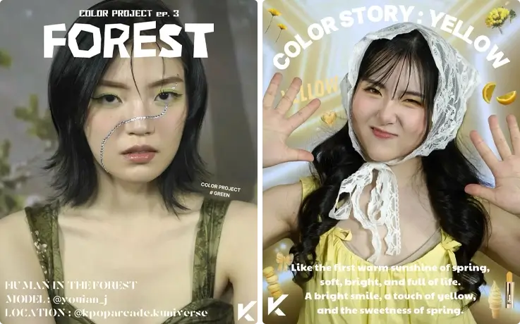 K-pop Idol makeover in Seongsu