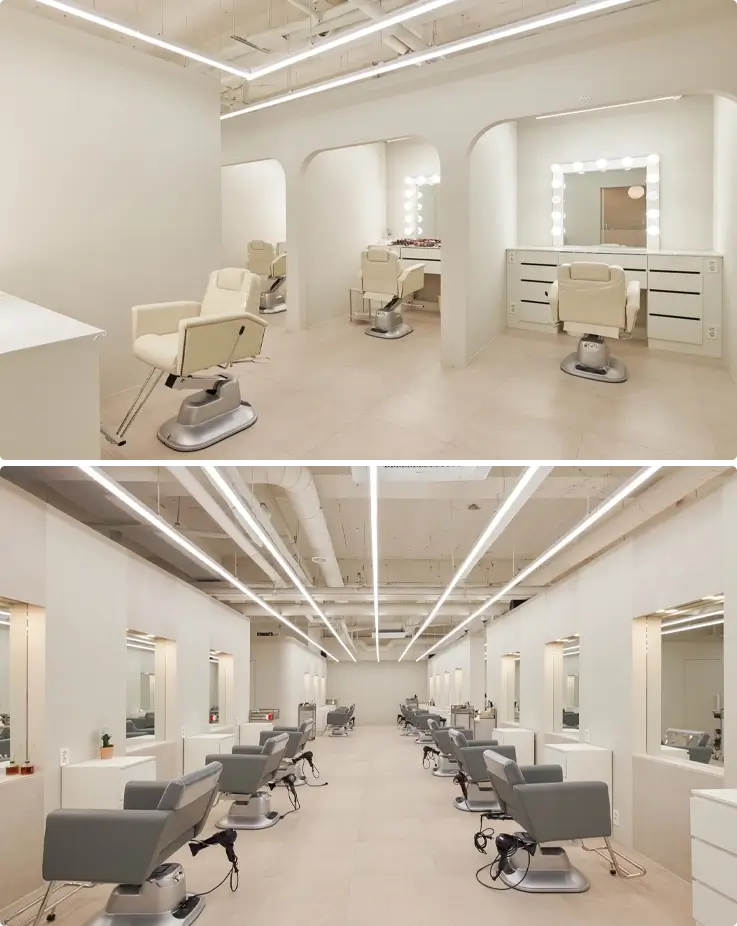 Interior of Lamaison Beauty in Apgujeong