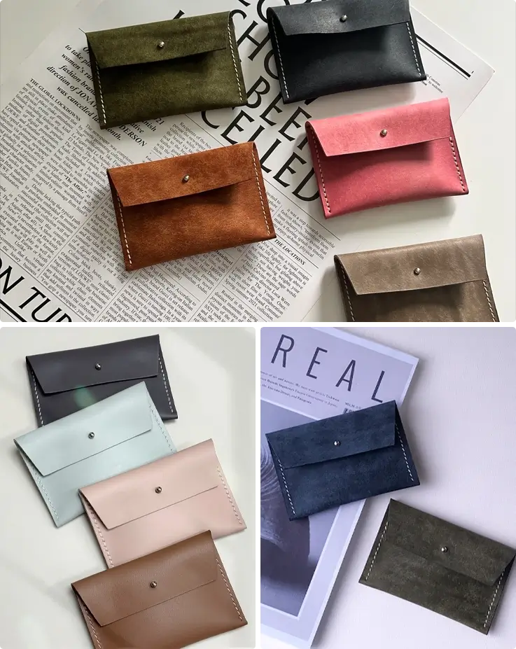 Leather pouch craft workshop in Hongdae and Songdo