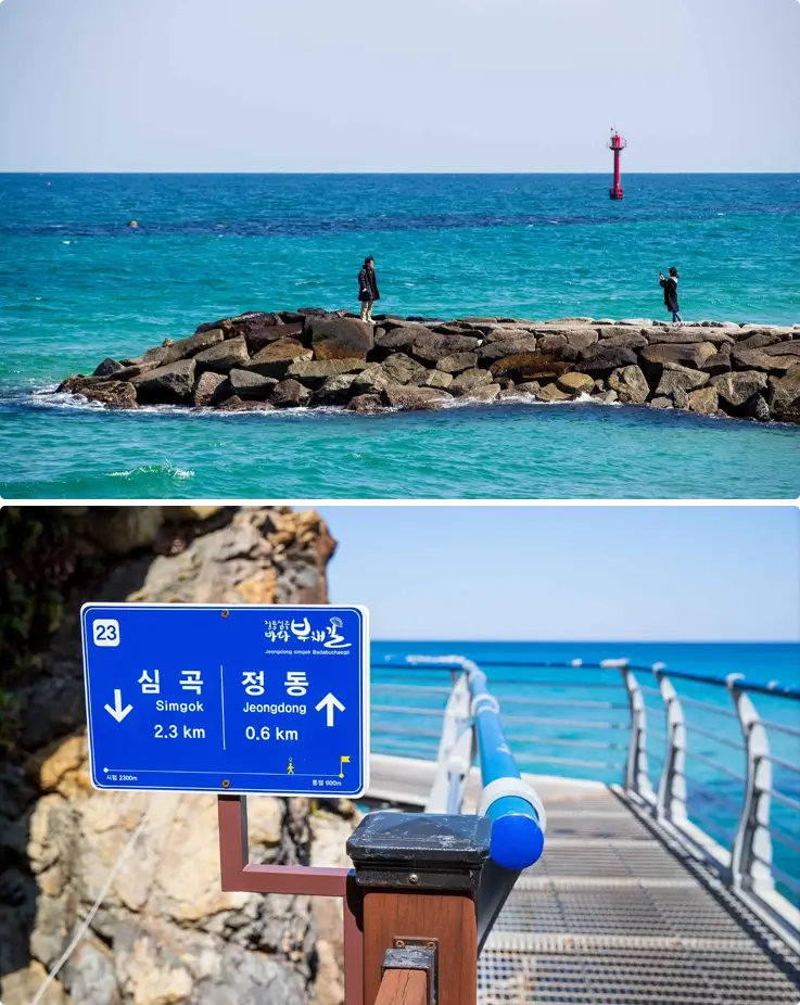 Gangneung's Badabuchae-gil coastal trail