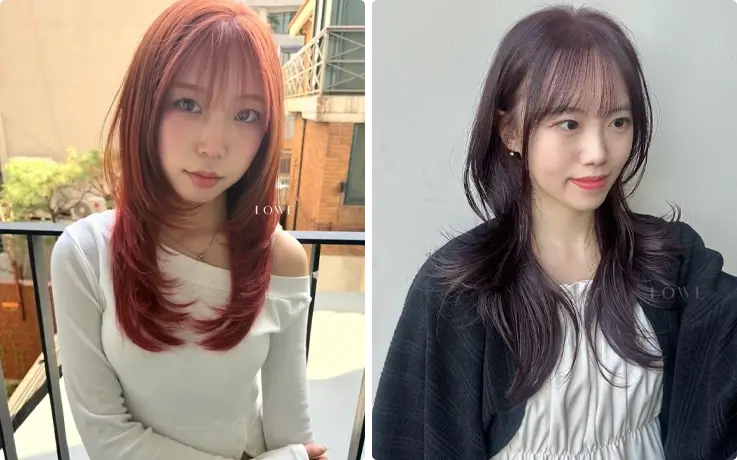 Coloring at LOWE Hair Hapjeong Branch