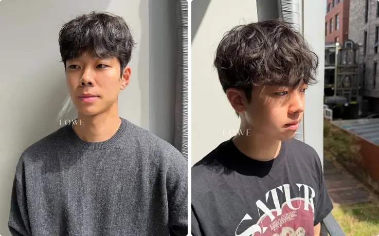 Perm at LOWE Hair Hapjeong Branch