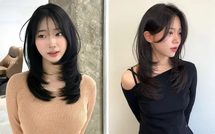 Permanente magic volume chez LOWE Hair Seongsu Black Branch