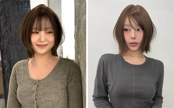 Coloration chez LOWE Hair Seongsu Black Branch