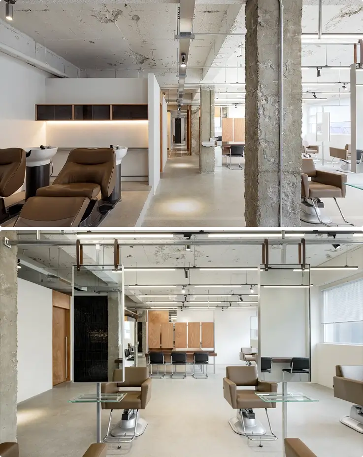 Intérieur de LOWE Hair Seongsu Black Branch