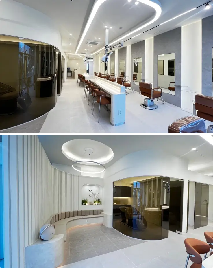 Facilities of Mariage Hair Salon in Busan