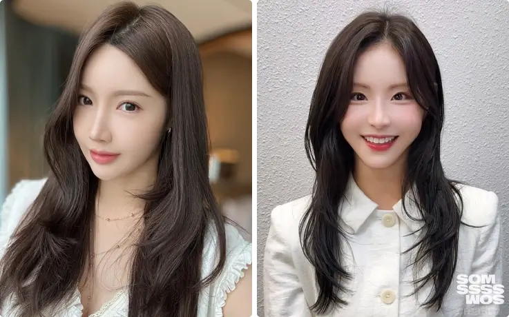 hair design cut and Korean hair styling at Mariem Hair Salon in Seoul