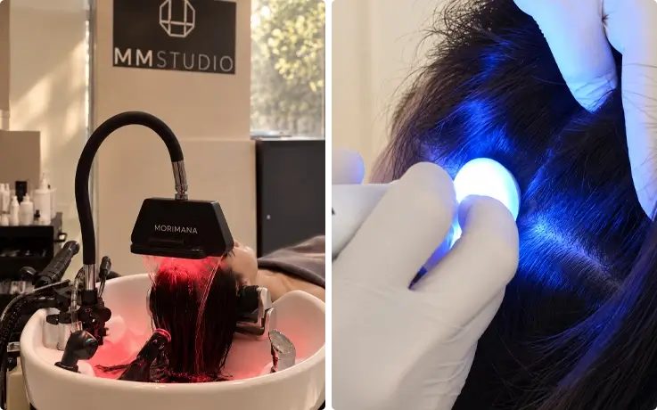 Scalp care in MM Studio Seongsu