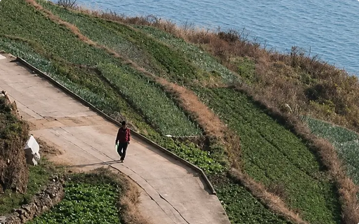 Namhae Baraegil Course 8 trekking course