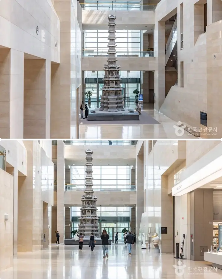 Gyeongcheonsa (Ten-Story Stone Pagoda) in National Museum of Korea