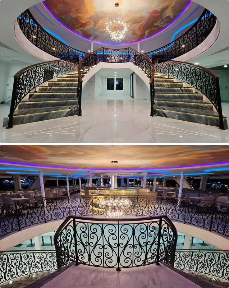 Interior of Noah Cruise in Bangkok