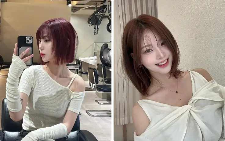 Coloring at Noir Hair Salon in Busan