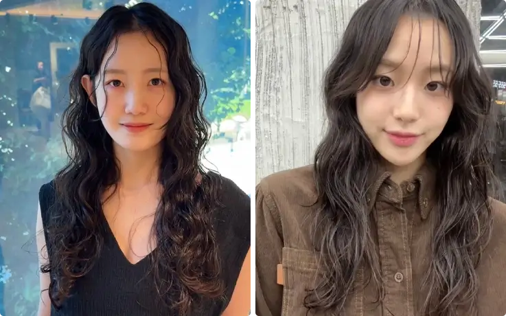 Perm at Noir Hair Salon in Busan