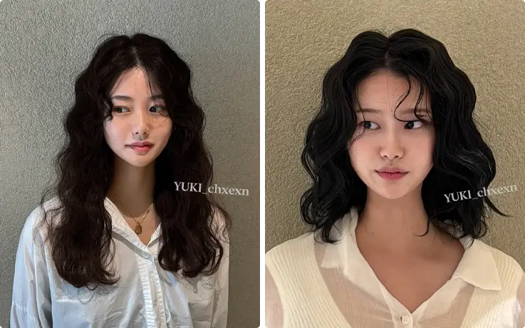 Perm at Noir Hair Salon in Busan