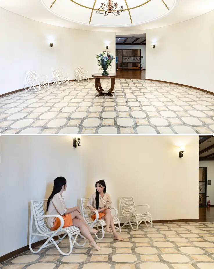 Meditation Room at Onemount Water Park in Goyang