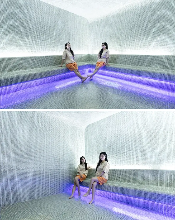 Ice Room at Onemount Water Park in Goyang