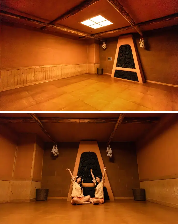 Red Clay Room at Onemount Water Park in Goyang