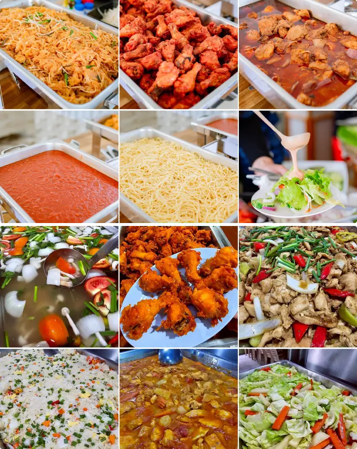 Buffet lunch at Phi Phi Don Island near Phuket