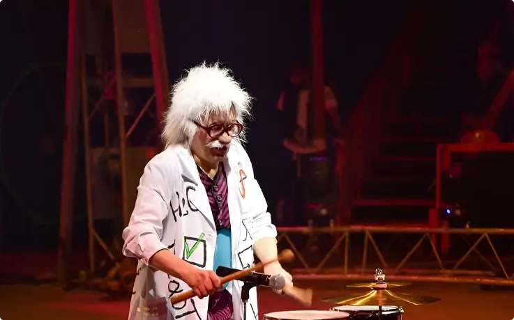 Performers performing at Phuket Circus