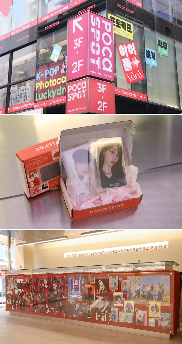 Pocaspot store in Hongdae