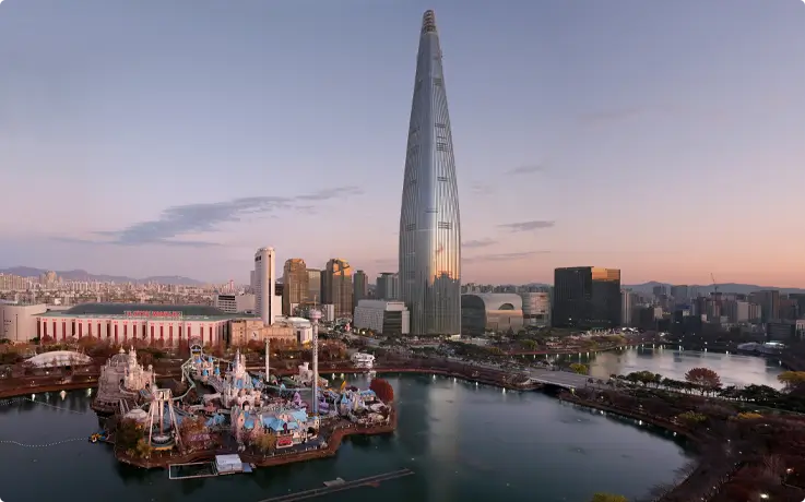 Lotte World Tower in Seoul
