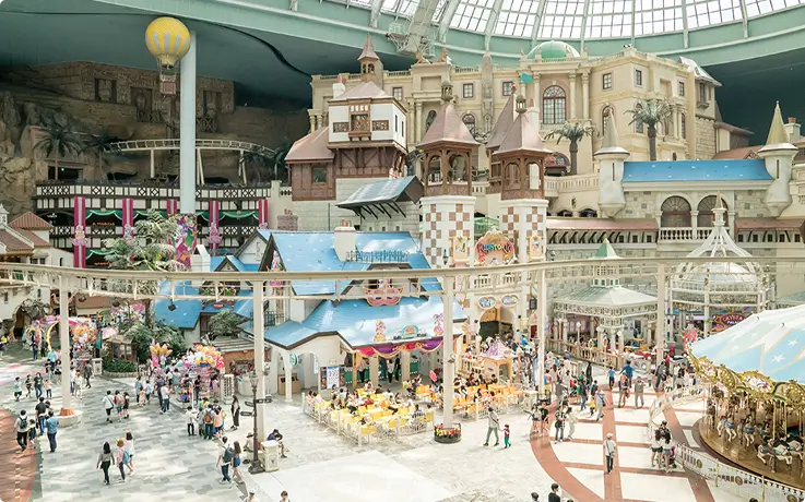 Attractions in Lotte World
