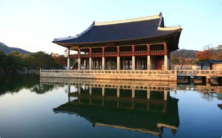 Gyeonghoeru Pavilion at Gyeongbokgung Palace