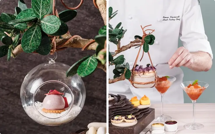 The Verdant Afternoon Tea at Sidhorn Kempinski Hotel in Bangkok