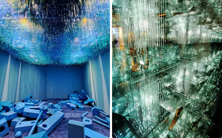 Main hall exhibition at Space & Time Cube+ Bangkok