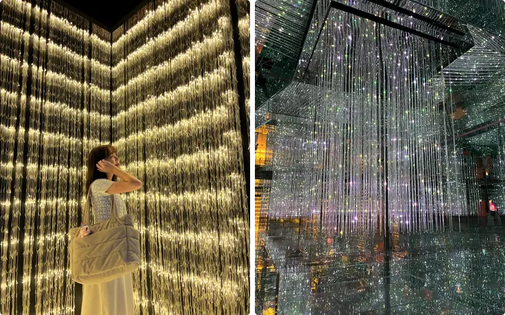 Main hall exhibition at Space & Time Cube+ Bangkok