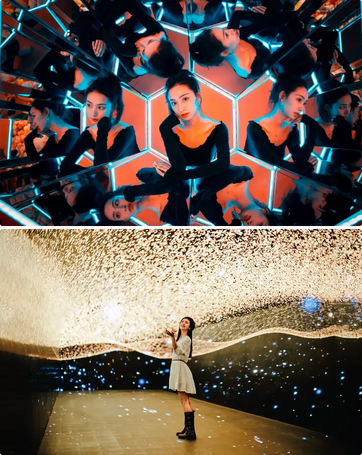 Main hall exhibition at Space & Time Cube+ Pattaya