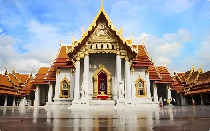 The Marble Temple in Bangkok