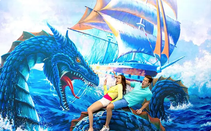 Aqua Zone at AR Trickeye Museum Phuket