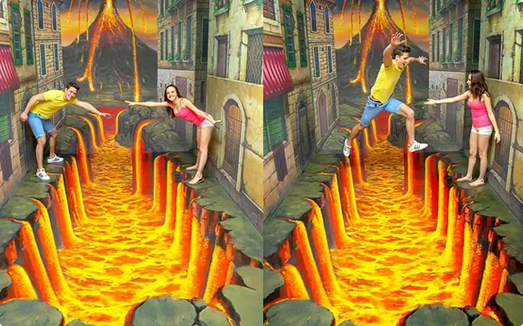 Best Trickeye Zone at AR Trickeye Museum Phuket